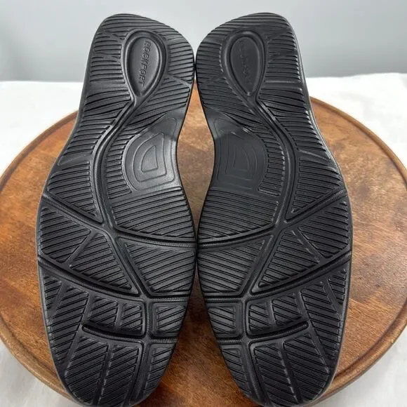 Rockport Shoes Mens 11 Black Leather Penny Loafer Slip On DresSports Comfort - Picture 8 of 11